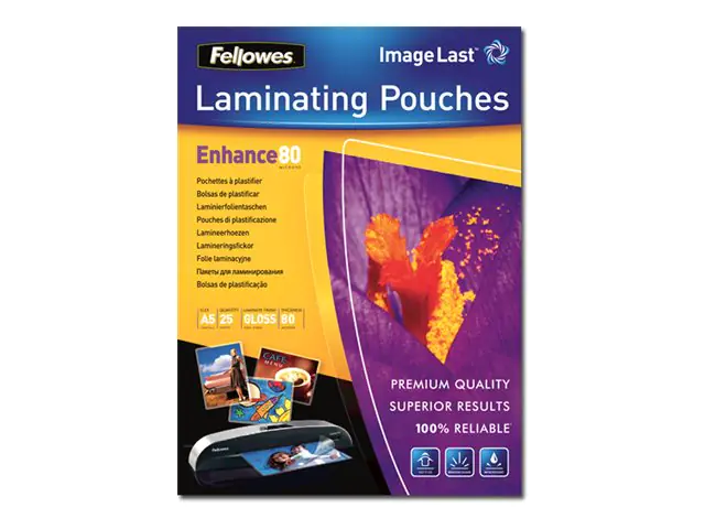 Fellowes Laminierfolie ImageLast 5396301 DIN A4 125my 25 St./Pack.