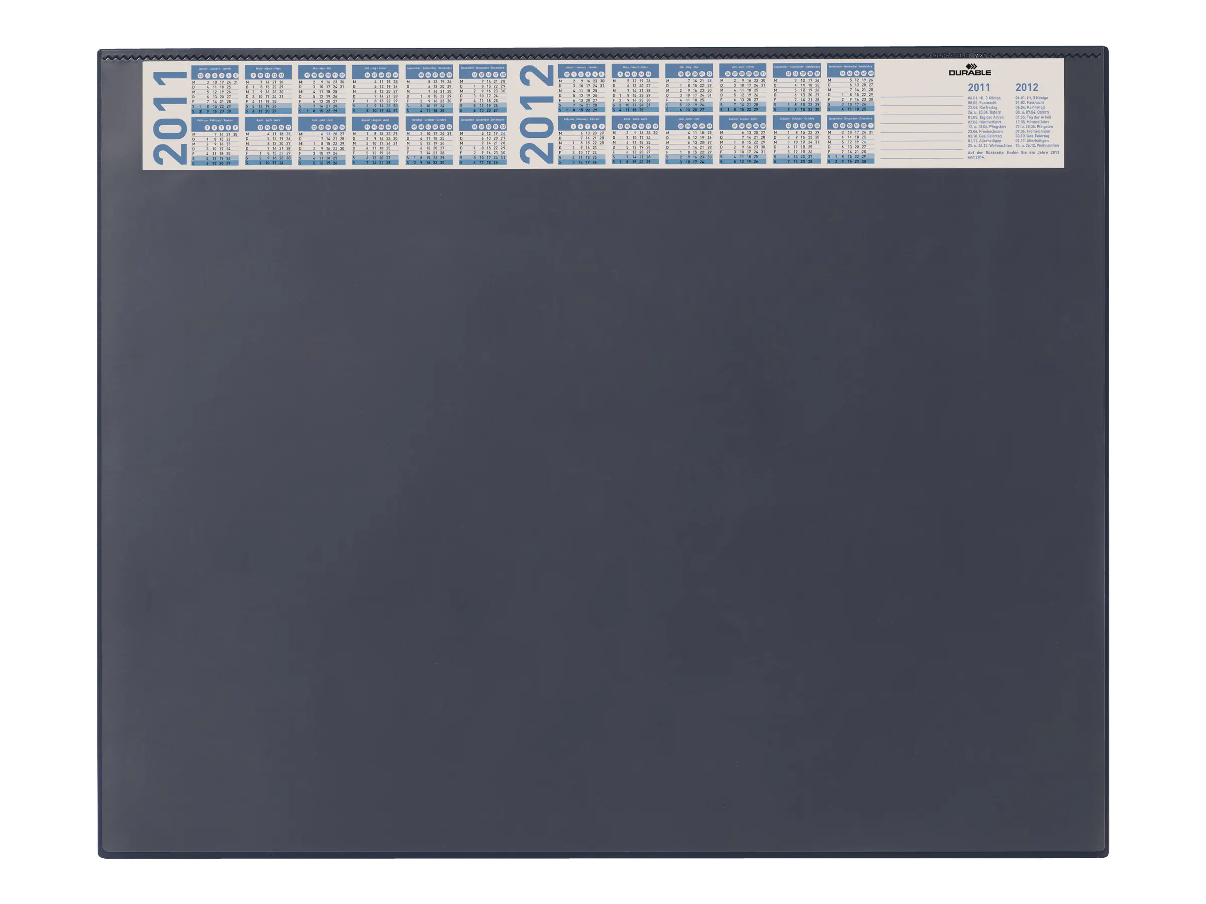 Durable Schreibtischmatte mit transparenter 7204-07