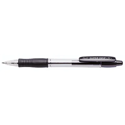 PILOT Druckkugelschreiber SUPER GRIP M 2030001 0,4mm schwarz PILOT Druckkugelschreiber SUPER GRIP M 2030001 0,4mm schwarz