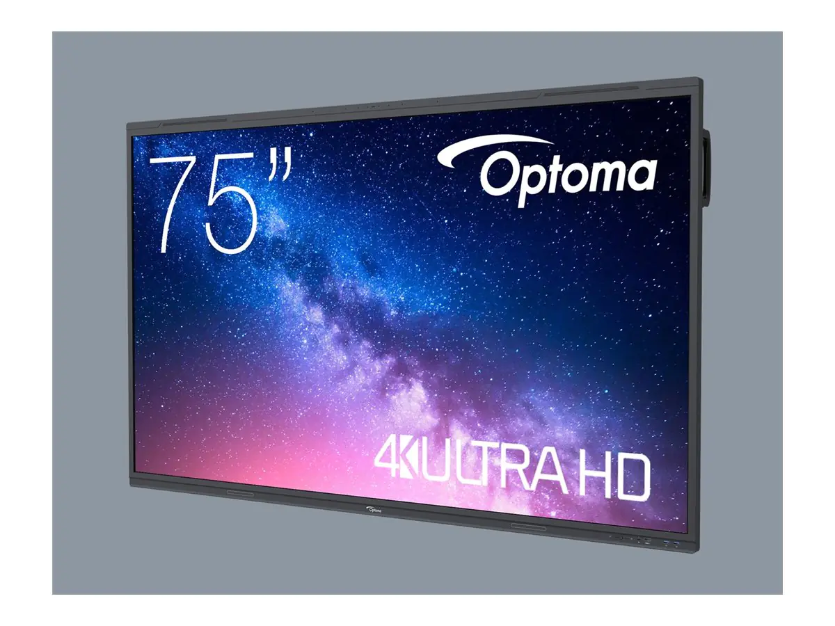 Optoma Creative Touch 5753RK - 190 cm (75") Diagonalklasse 5-Series LCD-Display mit LED-Hinter Optoma Creative Touch 5753RK - 190 cm (75") Diagonalklasse 5-Series LCD-Display mit LED-Hinter