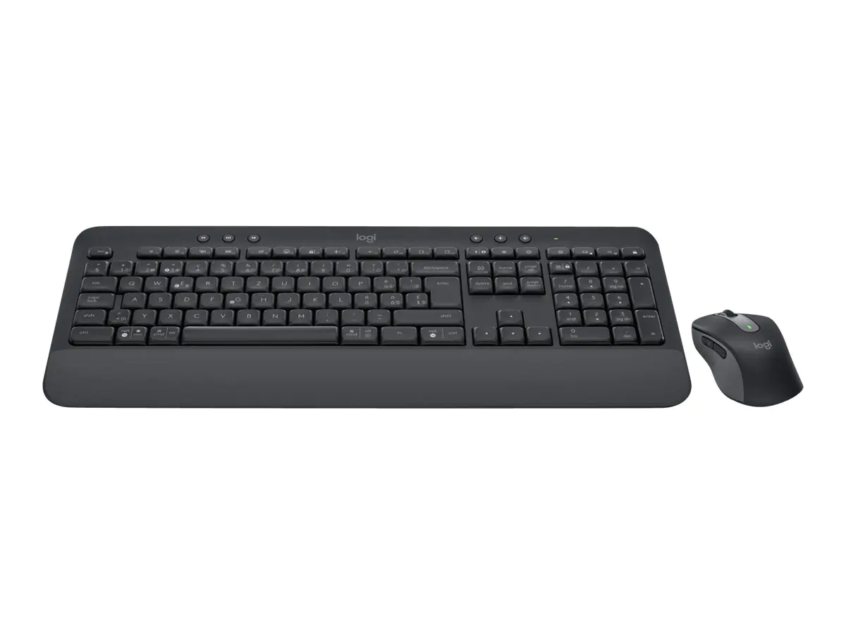 Logitech Signature MK650 Combo for Business - Tastatur-und-Maus-Set - kabellos - Bluetooth LE - AZERTY - Französisch - Off-White