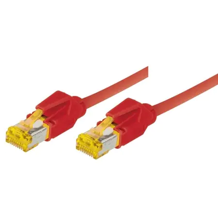 Tecline Patch-Kabel RJ-45 (M) RJ-45 (M) 72215R SFTP-Kabel CAT 6a 15 m Rot