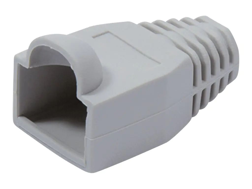VALUE - Netzwerkkabel-Knickschutz - Grau (Packung mit 10)