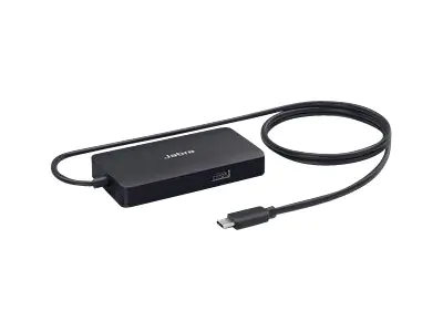 Jabra PanaCast USB Hub - Dockingstation - USB-C - VGA, HDMI - 45 Watt - Großbritannien
