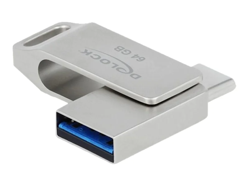 DeLOCK - USB-Flash-Laufwerk - 16 GB - USB 3.2 Gen 1 / USB-C