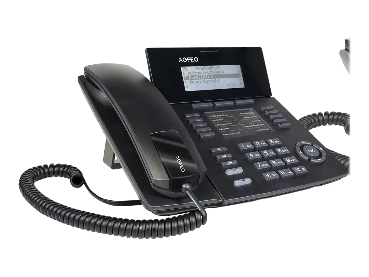AGFEO ST 54 IP - VoIP-Telefon - Schwarz