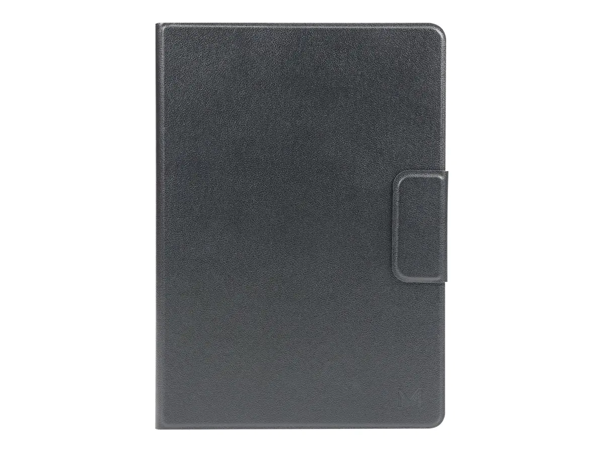 Mobilis Origine - Tastatur und Foliohülle - kabellos - Bluetooth - Französisch - Schwarz Tastatur, Schwarz Gehäuse - für Apple 10.2-inch iPad (7. Generation, 8. Generation, 9. Generation)