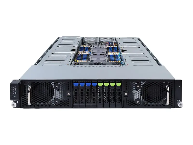 Gigabyte G292-2G0 (rev. 100) - Server - Rack-Montage - 2U - zweiweg - keine CPU - RAM 0 GB - SATA - Hot-Swap 6.4 cm (2.5") 6NG2922G0MR-00