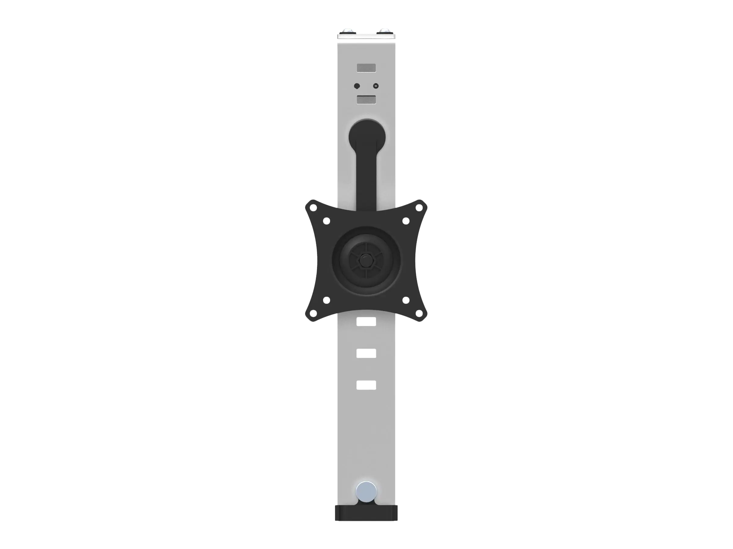 StarTech Cubicle(Arbeitsnische) Monitor Halterung - Arbeitskabine Wandmontage(hängend) Monitorarm - bis zu 34" VESA Monitore(bis 8 kg) - höhenverstellbar, drehbar, schwenkbar (ARMCBCLB) - Klammer - für Monitor - Kunststoff, Stahl - Silber - Bildschir