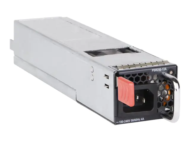 HPE - Stromversorgung Hot-Plug (Plug-In-Modul) - Wechselstrom 100-240 V - 250 Watt - Europa - für FlexFabric 5710 24SFP+ 6QS+/2QS28, 5710 48SFP+ 6QS+/2QS28
