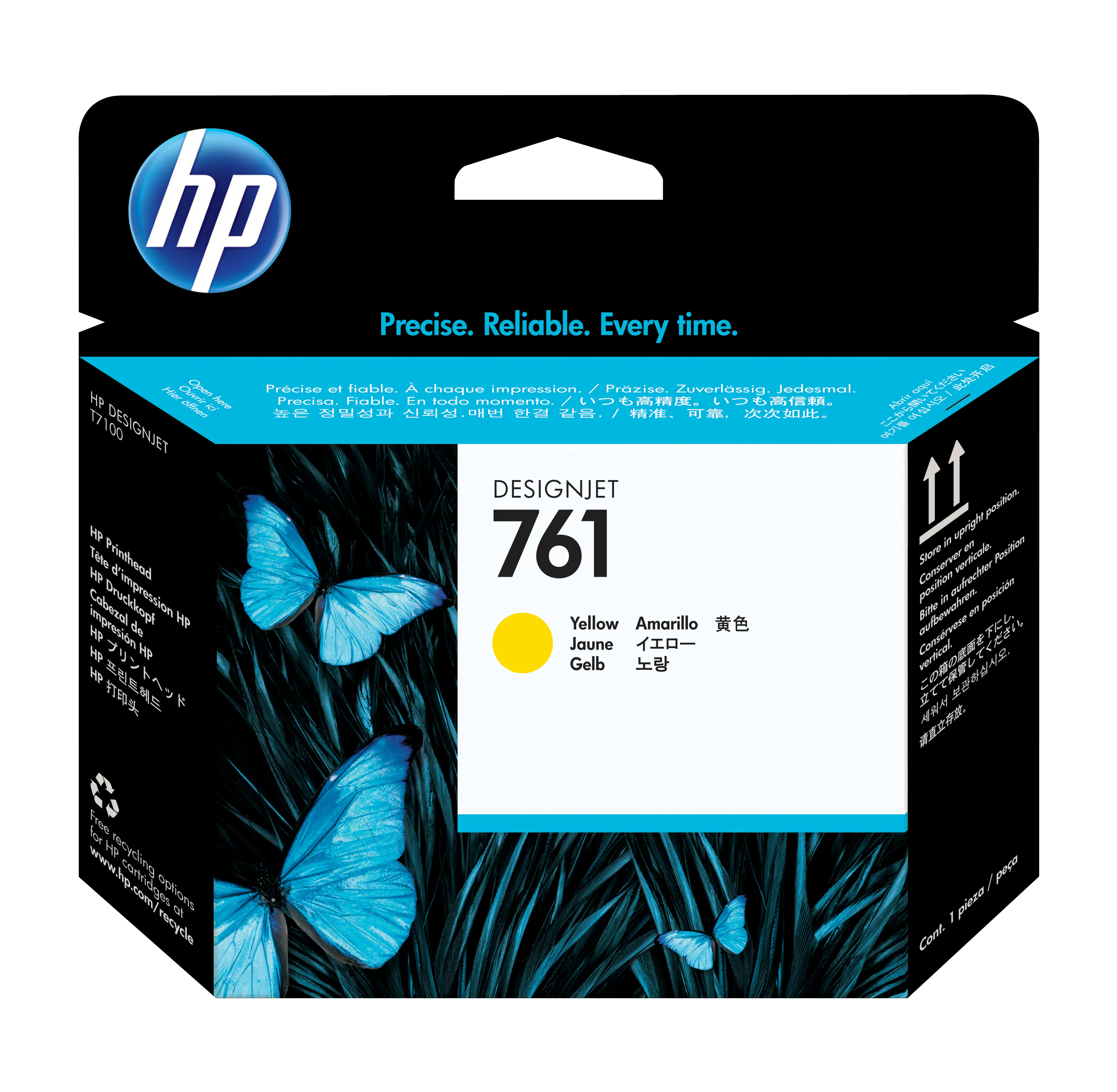 HP 761 - Gelb - Druckkopf - für DesignJet T7100, T7200 Production Printer HP 761 - Gelb - Druckkopf - für DesignJet T7100, T7200 Production Printer