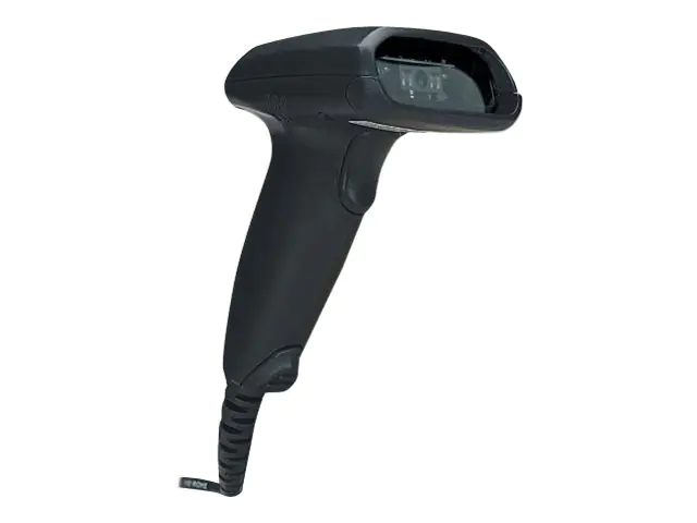 Manhattan Long Range CCD Handheld Barcode Scanner, USB, 500mm Scan Depth, Cable 1.5m, Max Ambient Light 10,000 lux (sunlight), Black, Three Year Warranty, Box - Barcode-Scanner - Handgerät - 500 Scans/Sek. - decodiert - USB