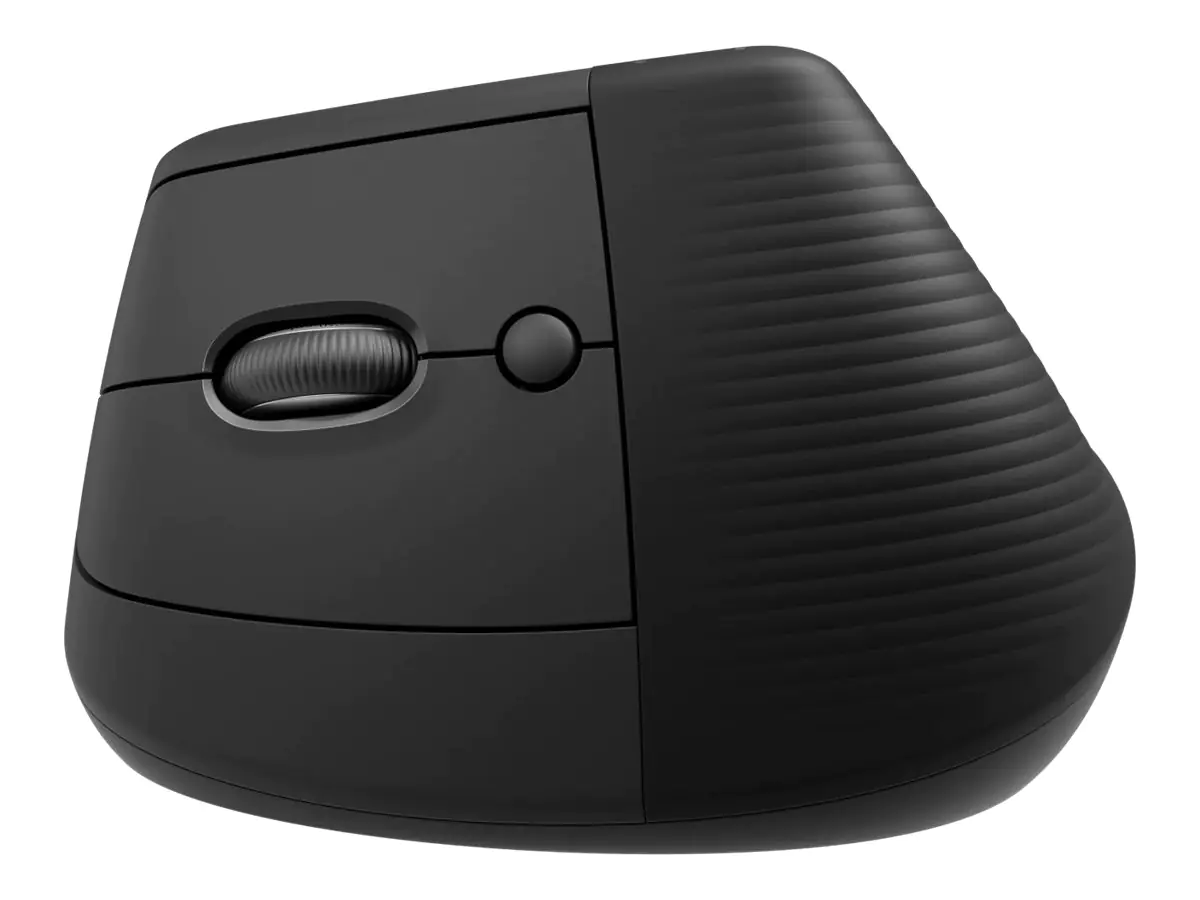 Logitech Lift Vertical Ergonomic Mouse - Vertikale Maus - ergonomisch - Für Linkshänder - optisch - 6 Tasten - kabellos - Bluetooth, 2.4 GHz - Logitech Logi Bolt USB-Receiver - Graphite Logitech Lift Vertical Ergonomic Mouse - Vertikale Maus - ergonomisch - Für Linkshänder - optisch - 6 Tasten - kabellos - Bluetooth, 2.4 GHz - Logitech Logi Bolt USB-Receiver - Graphite