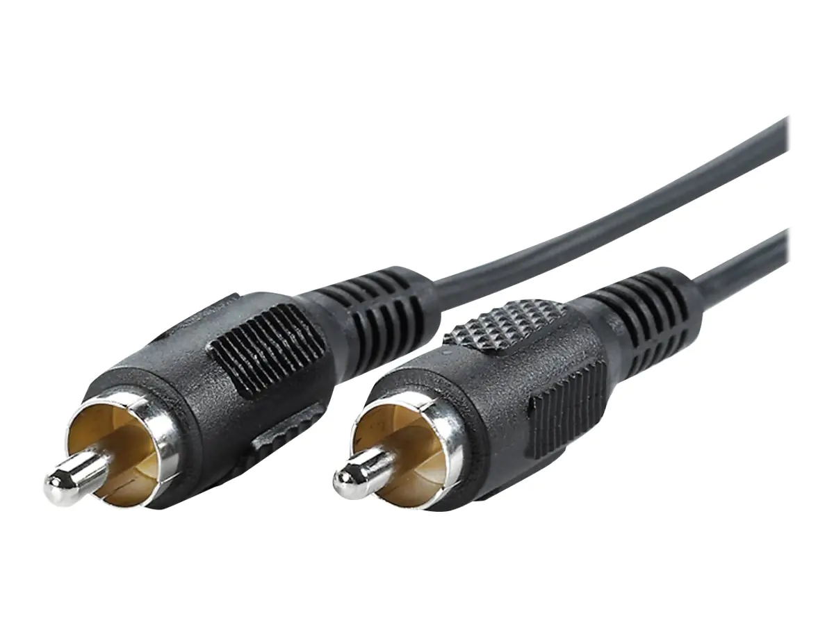 Secomp VALUE - Videokabel - RCA männlich zu RCA männlich - 5 m - abgeschirmt - Schwarz