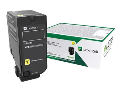 Lexmark - Gelb - Original - Tonerpatrone LRP - für Lexmark CS727de, CS728de, CX727de