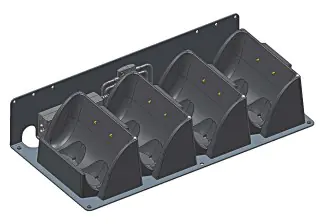 HONEYWELL RL 4-UP Depot Charger - Drucker-Ladestation 229028-000