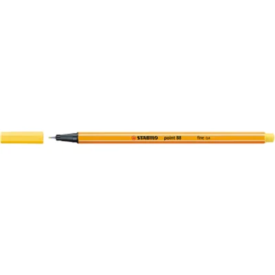 STABILO Fineliner point 88 88/44 0,4mm gelb STABILO Fineliner point 88 88/44 0,4mm gelb