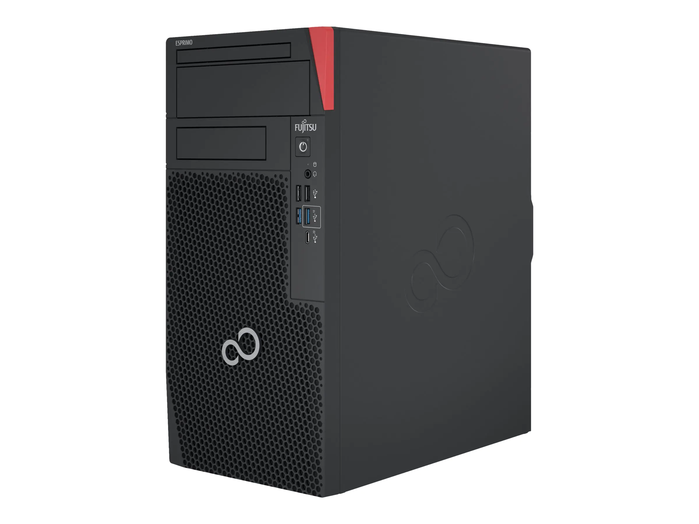 Fsas Technologies Fujitsu ESPRIMO P9012 - Micro Tower - Core i7 12700 / 2.1 GHz - vPro Enterprise - RAM 16 GB - SSD 1.024 TB - DVD SuperMulti - UHD Graphics 770 - Wi-Fi 6E, Bluetooth 5.2, 1GbE - WLAN: 802.11a/b/g/n/ac/ax (Wi-Fi 6E) VFY:P912EPC72MIN