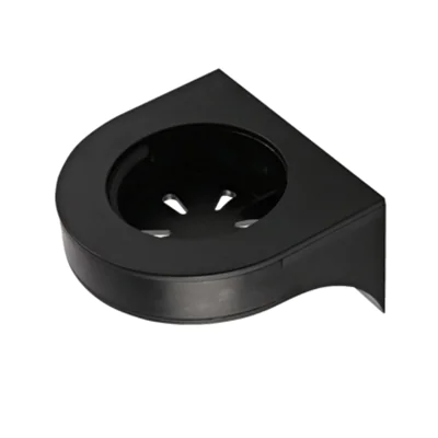 HYGOSTAR Wandhalterung 1 Flaschenhalter Kunststoff schwarz HYGOSTAR Wandhalterung 1 Flaschenhalter Kunststoff schwarz