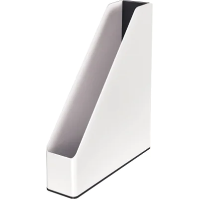 Leitz Stehsammler WOW Duo Colour 7,3 x 31,8 x 27,2 cm (B x H x T) DIN A4 Werkstoff: Polystyrol schwarz/weiß