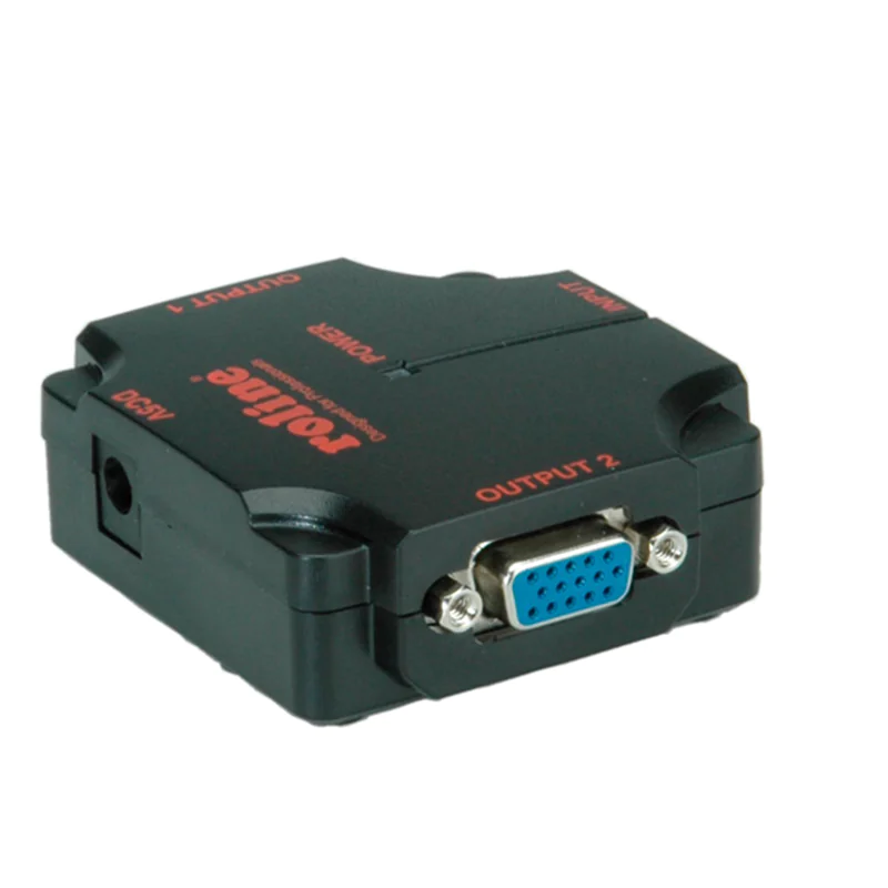 ROLINE VGA Video Splitter - Video-Verteiler - 2 x VGA