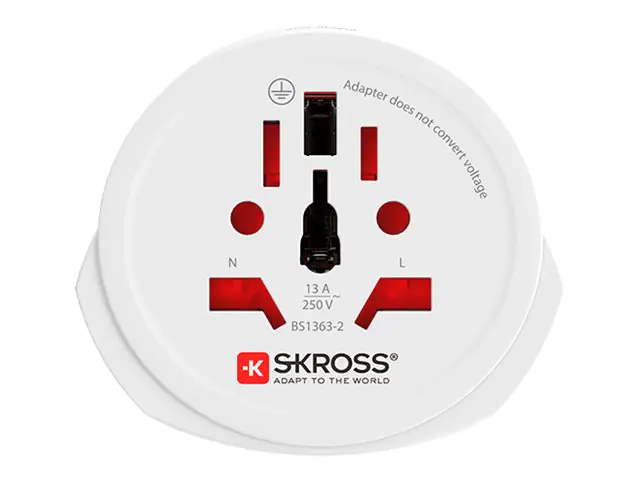SKROSS World to Europe - Adapter für Power Connector - Typ F/E (S) 1.500211C-E