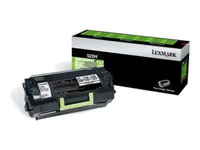 Lexmark 520HA - Hohe Ergiebigkeit - Schwarz - Original - Tonerpatrone LCCP - für Lexmark MS810de, MS810dn, MS810dtn, MS810n