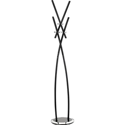 ALCO Garderobenständer 2876-11 182cm Metall schwarz ALCO Garderobenständer 2876-11 182cm Metall schwarz