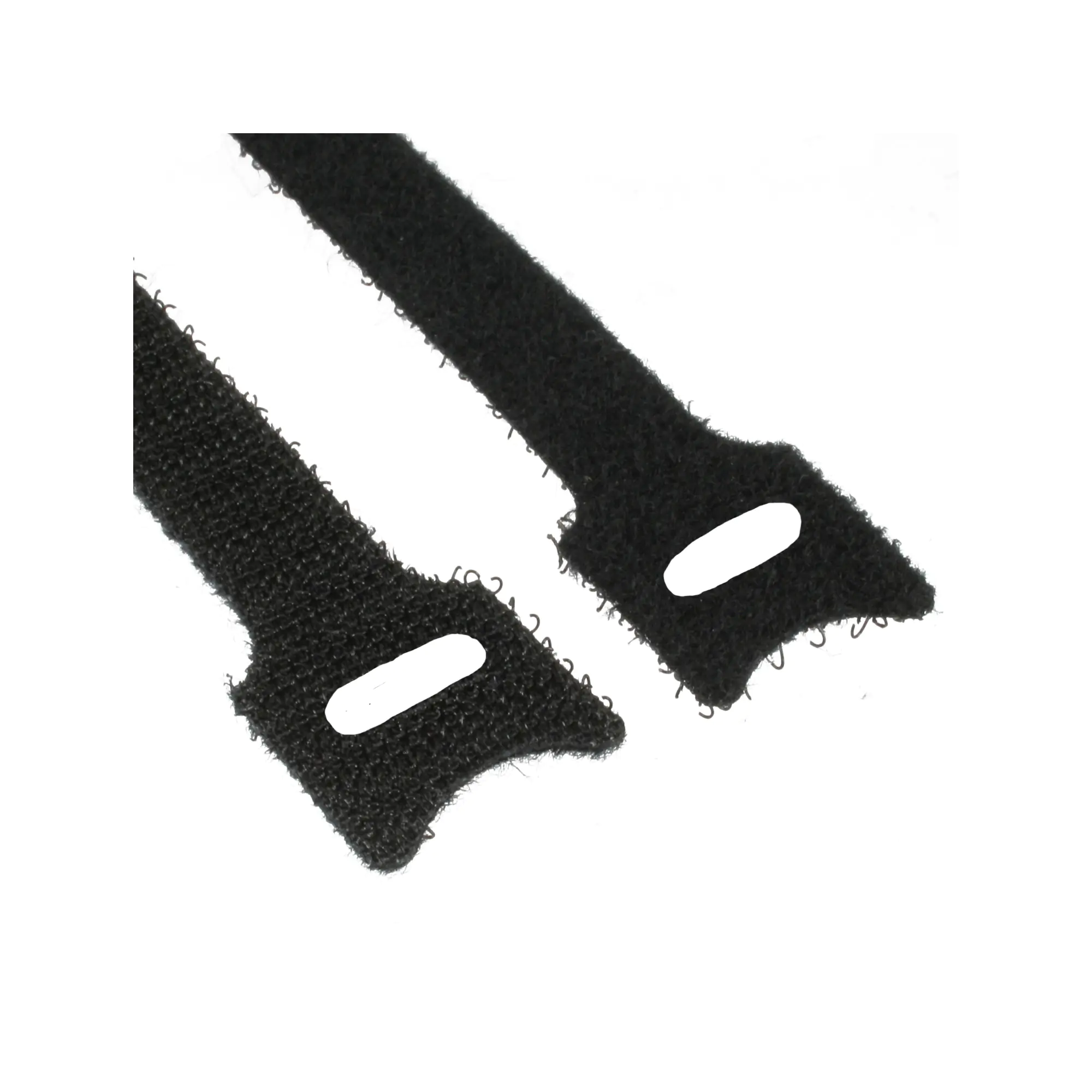 InLine Kabelbinder 12x330mm - Klett-Verschluss - 10er - schwarz