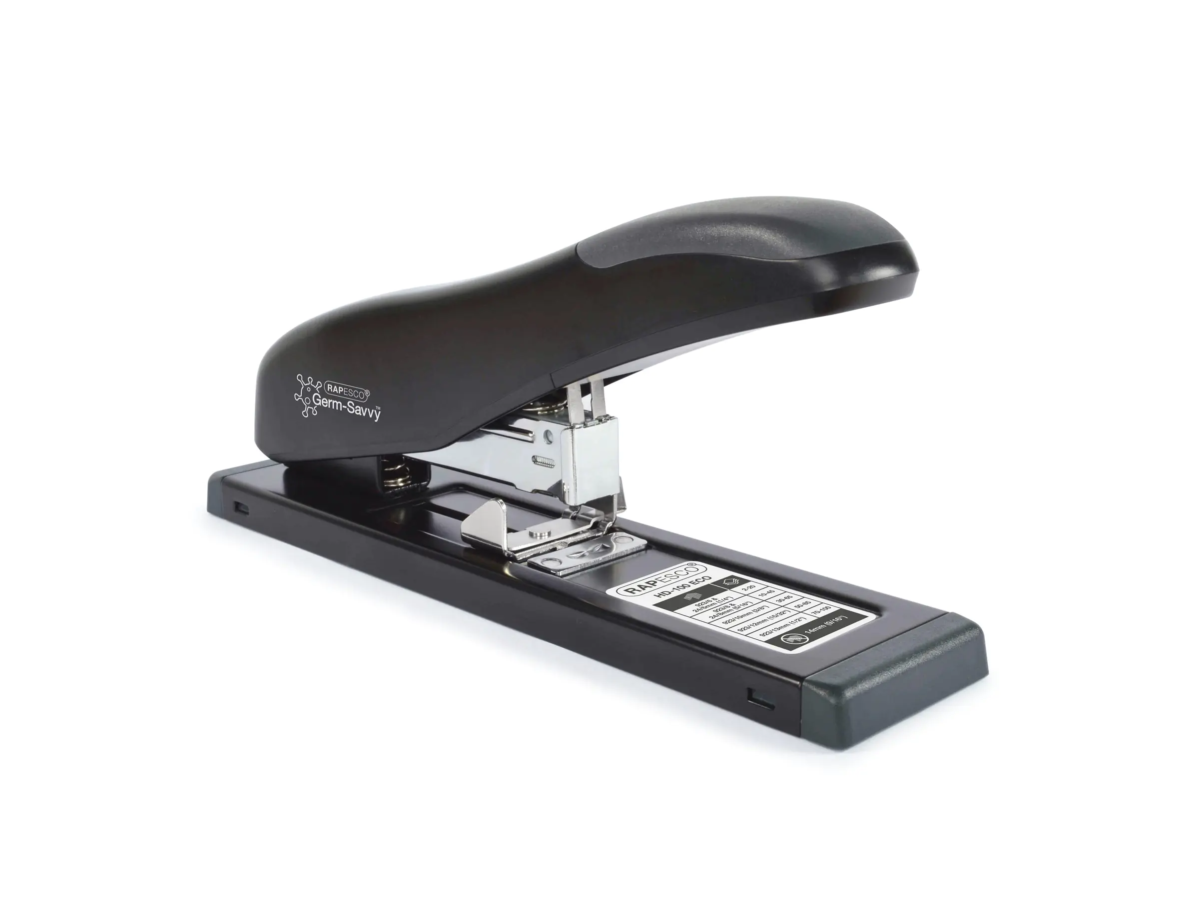 Rapesco Germ-Savvy HD-100 - Hefter - strapazierbar 1276