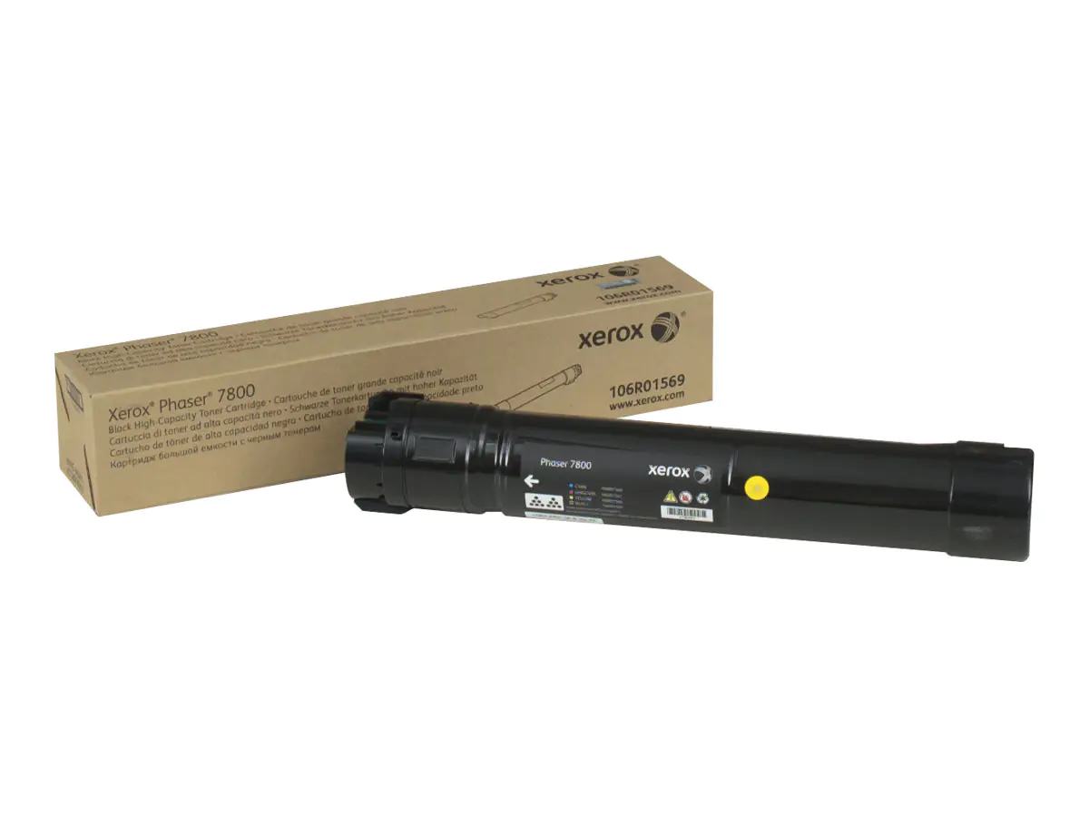 Xerox Phaser 7800 - Mit hoher Kapazität - Schwarz - Original - Tonerpatrone - für Phaser 7800 Xerox Phaser 7800 - Mit hoher Kapazität - Schwarz - Original - Tonerpatrone - für Phaser 7800