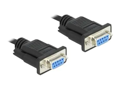 Delock Nullmodemkabel - DB-9 (W) zu DB-9 (W)