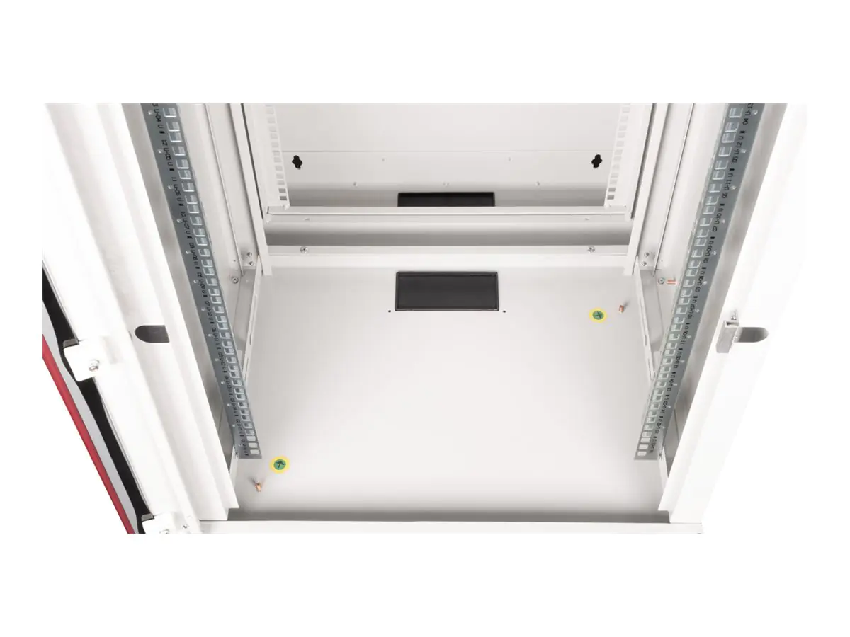 ROLINE Pro - Schrank Netzwerkschrank - 2-teilige drehbare, 600 x 600 mm (B x T)