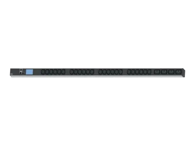 Bachmann BlueNet BN2000 PLC - Stromverteilungseinheit (Rack - einbaufähig) - Wechselstrom 230 V - Ethernet 10/100 - Ausgangsanschlüsse: 28 (4 x IEC 60320 C19, 24 x IEC 60320 C13) - 1U - 3 m Schnur