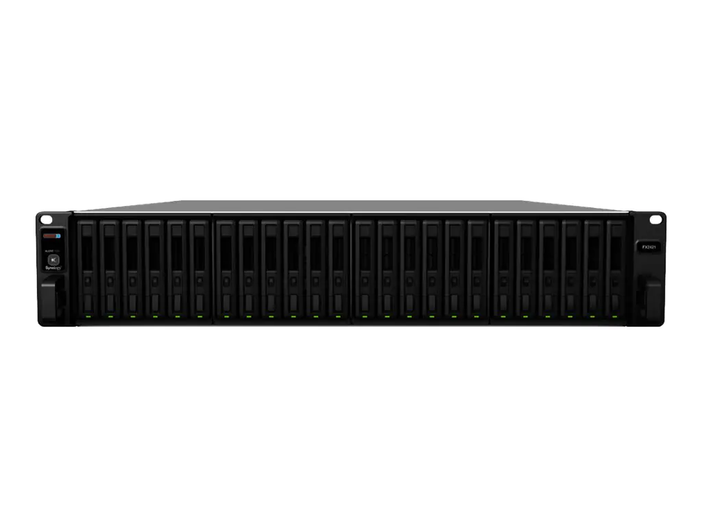 Synology FlashStation FX2421 Expansion Unit - Speichergehäuse - 24 Schächte (SATA-600 / SAS) - Rack - einbaufähig