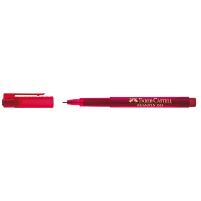 Faber-Castell Fineliner BROADPEN 1554 155421 0,8mm rot Faber-Castell Fineliner BROADPEN 1554 155421 0,8mm rot