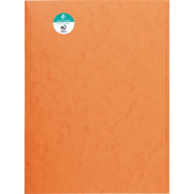 Exacompta Sammelmappe 56409E DIN A4 3Klappen Karton orange Exacompta Sammelmappe 56409E DIN A4 3Klappen Karton orange