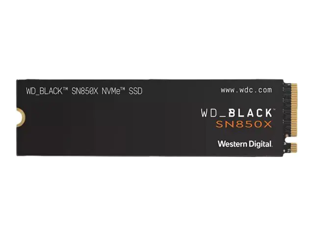 WD WD_BLACK SN850X NVMe SSD WDBB9G0080BNC - SSD - verschlüsselt - 8 TB - intern - M.2 2280 - PCIe