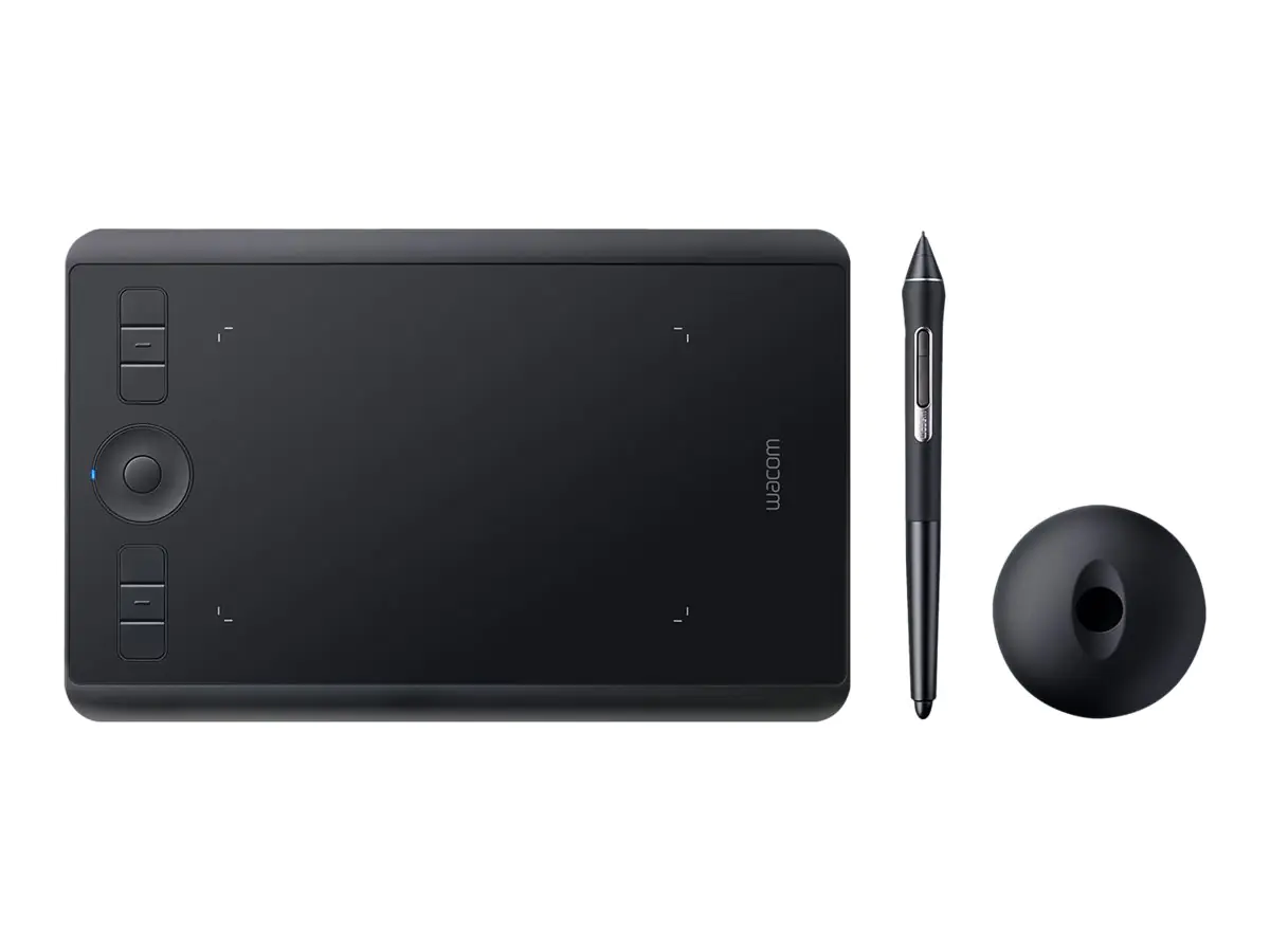 Wacom Intuos Pro Small - Digitalisierer - rechts- und linkshändig - 16 x 10 cm - Multi-Touch - elektromagnetisch - 6 Tasten - kabellos, kabelgebunden - Bluetooth, USB 2.0 - Schwarz Wacom Intuos Pro Small - Digitalisierer - rechts- und linkshändig - 16 x 10 cm - Multi-Touch - elektromagnetisch - 6 Tasten - kabellos, kabelgebunden - Bluetooth, USB 2.0 - Schwarz