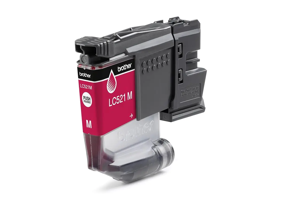 Brother LC521M - Magenta - original - Kissen-Pack - Tintenpatrone - für Brother DCP-J1260W, DCP-J1310DW