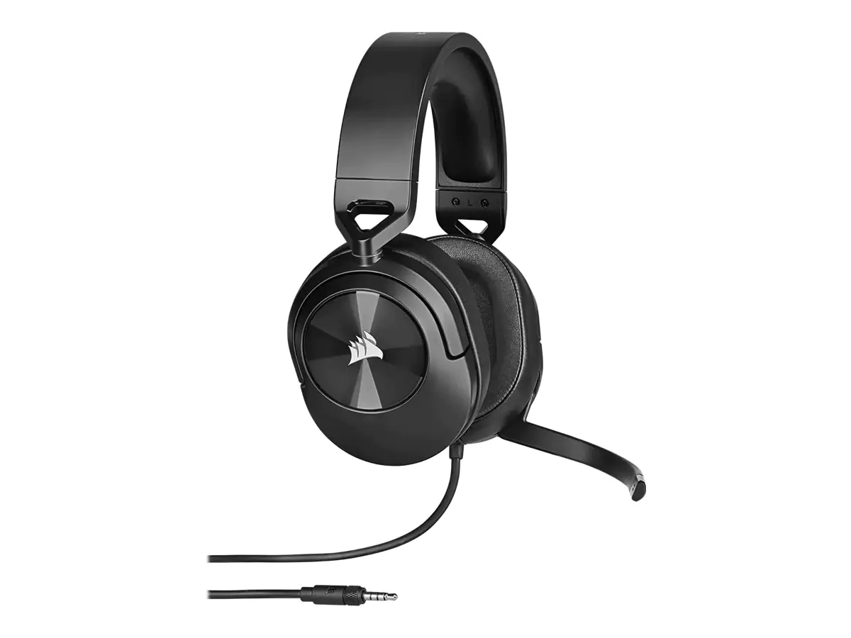 CORSAIR Gaming HS55 STEREO - Headset - ohrumschließend - kabelgebunden - 3,5 mm Stecker - Kohle