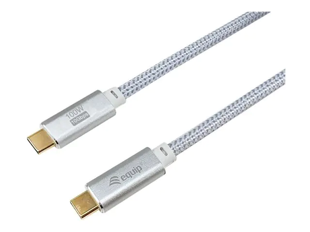 Equip Kabel USB-C 3.2 -> C St/St 5A 4K/60Hz ws - Kabel - Digital/Daten