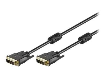 Techly DVI-Kabel - Dual Link - DVI-D (M) zu DVI-D (M)
