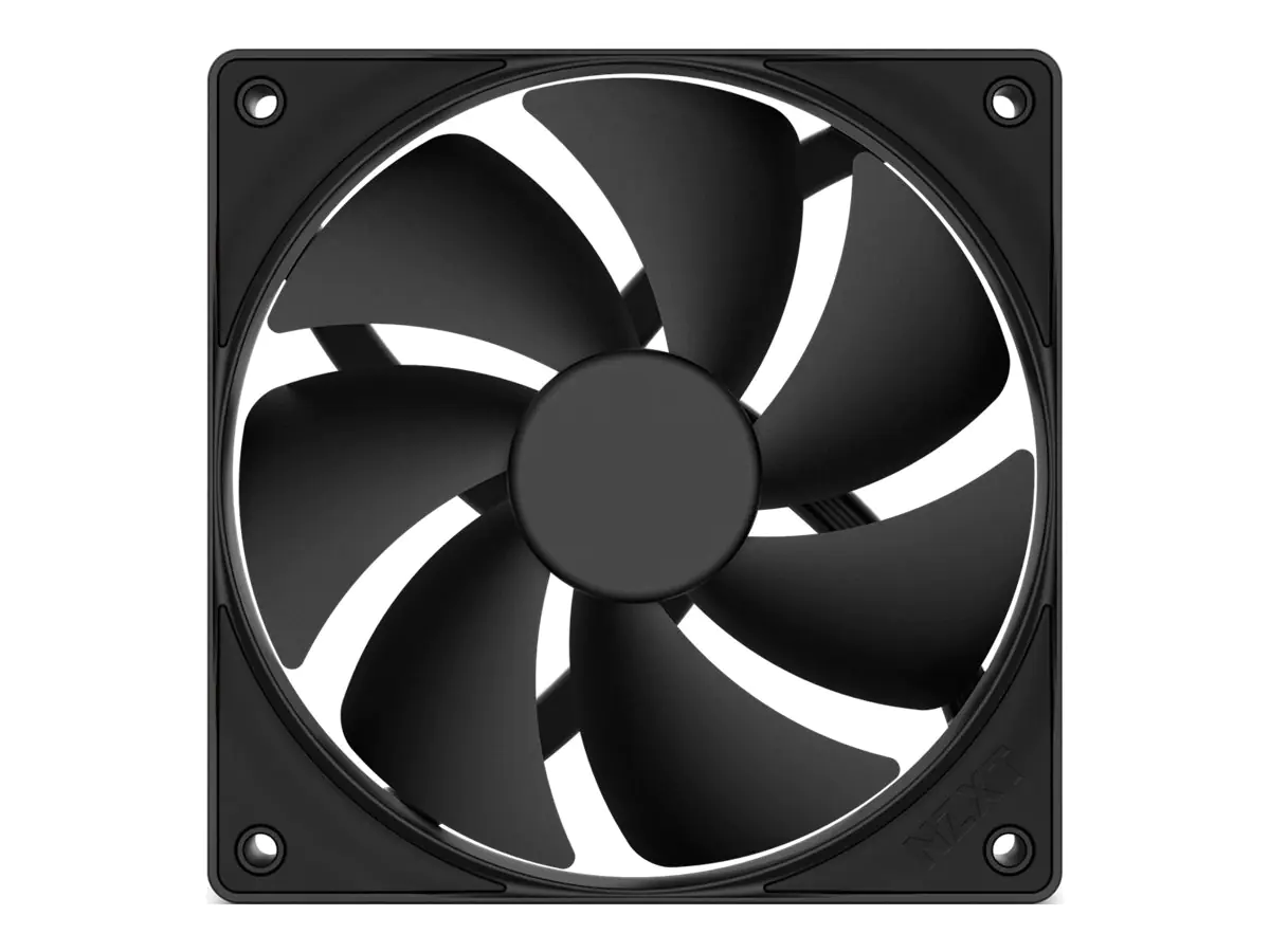 NZXT F Series F120P - Gehäuselüfter - 120 mm - mattschwarz