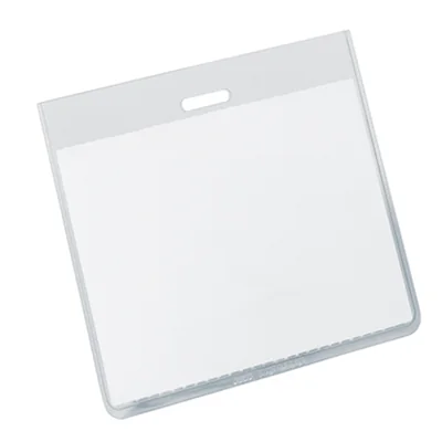 DURABLE Namensschild 813519 90x60mm Hartfolie tr 20 St./Pack. DURABLE Namensschild 813519 90x60mm Hartfolie tr 20 St./Pack.