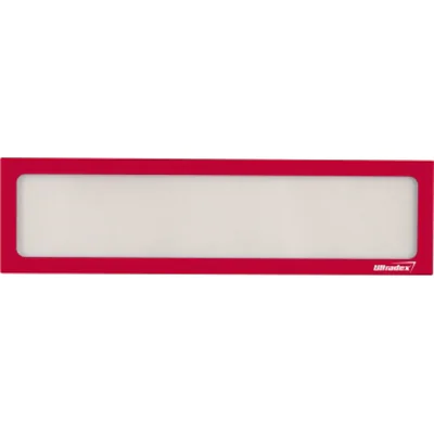 Ultradex Sichttasche 510505 312x60mm magnetisch rt 5 St./Pack. Ultradex Sichttasche 510505 312x60mm magnetisch rt 5 St./Pack.