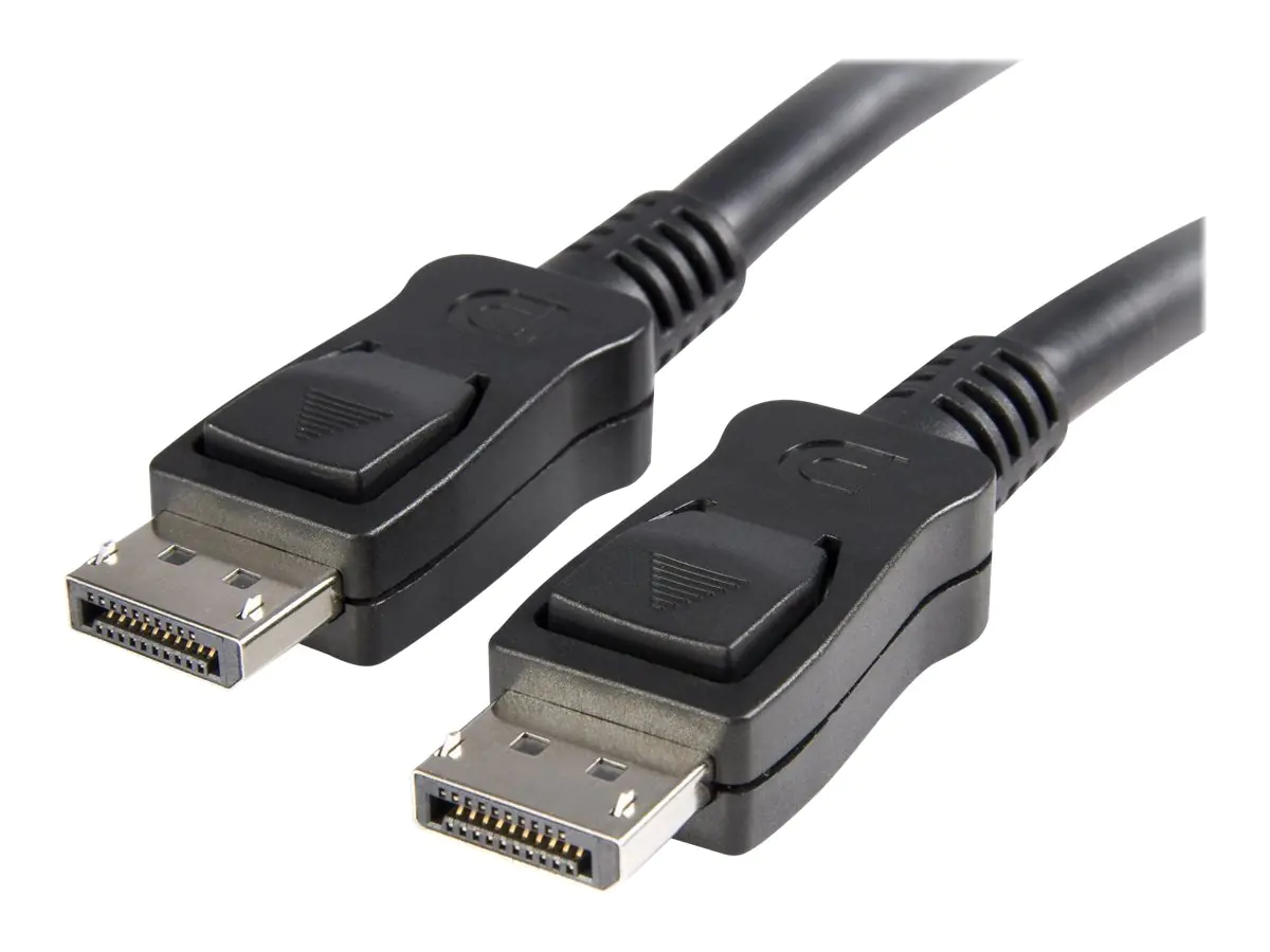 TECHly - Anzeige- / Audiokabel - DisplayPort (M) zu DisplayPort (M) - DisplayPort 1.3 - 50 cm - geformt, 4K Unterstützung - Schwarz TECHly - Anzeige- / Audiokabel - DisplayPort (M) zu DisplayPort (M) - DisplayPort 1.3 - 50 cm - geformt, 4K Unterstützung - Schwarz