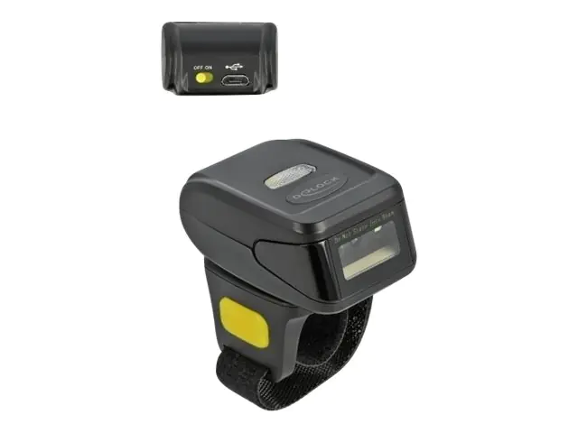 DeLOCK - Barcode-Scanner - tragbar - 100 Scans/Sek. - decodiert - USB, RF(2.4 GHz), Bluetooth 4.1