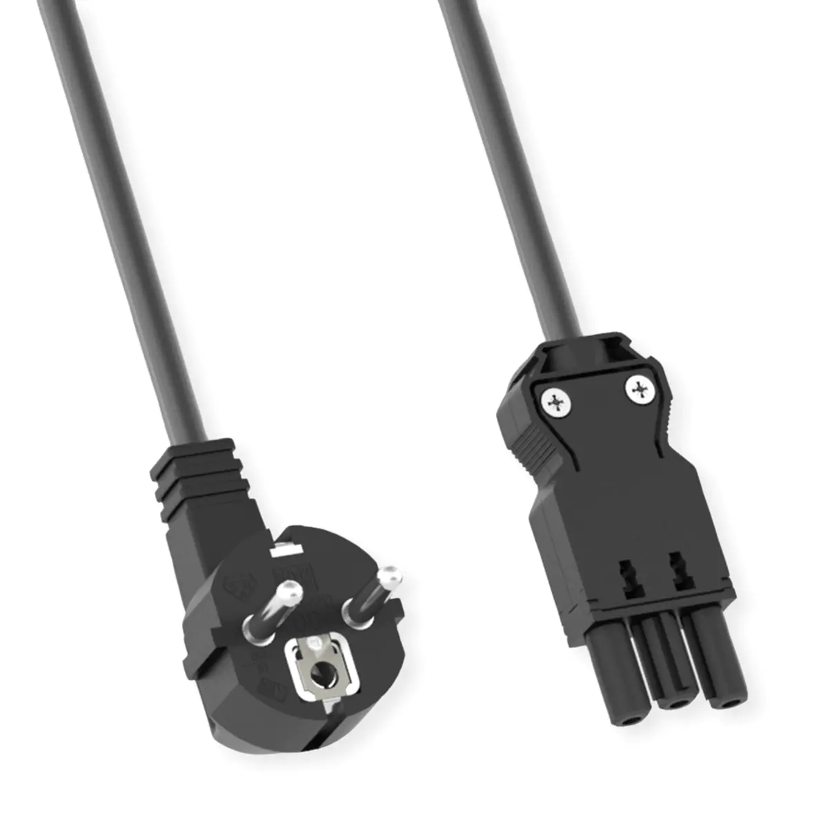 Bachmann Spiralleitung H05VV-F 3G1.5mm² L sw ISV /CEE7/7