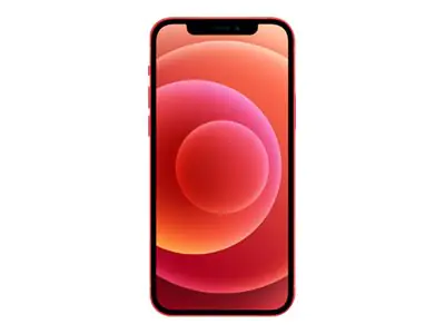 Apple iPhone 12 - (PRODUCT) RED - 5G Smartphone - Dual-SIM / Interner Speicher 64 GB - OLED-Display - 6.1" - 2532 x 1170 Pixel - 2 x Rückkamera 12 MP, 12 MP - front camera 12 MP - Rot